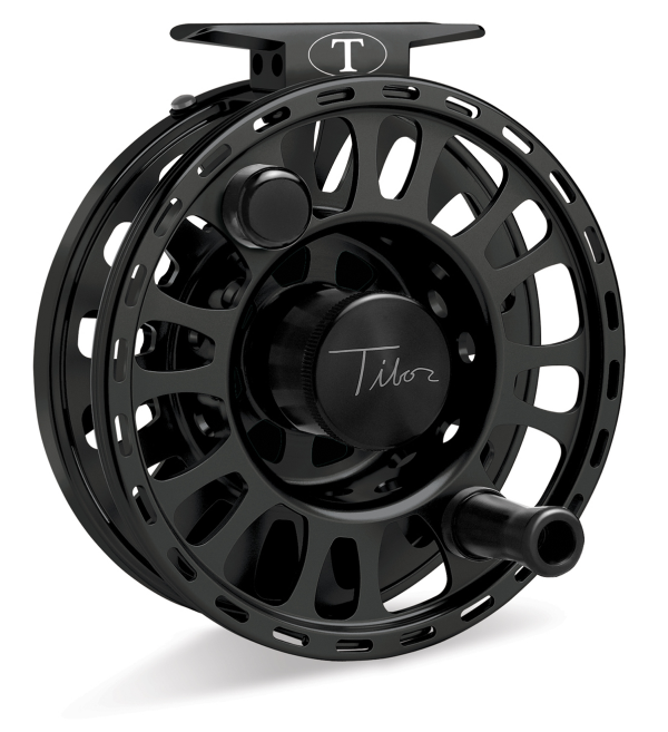 Tibor Signature Series 11-12S Fly Fishing Reel Frost Black